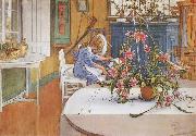 Carl Larsson, interior with Cactus